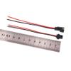 1200pairs 2 Pin JST SM 2.54mm Pitch Male Female Connector Plug 22awg Heatproof Silicone Cable 10cm view 1