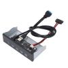5.25 Inch Front Panel Hub, 5 Ports Internal USB3.2 Hub with GL3510 Main Control, 5Gbps USB3.2 GEN1 Ports, Suitable for 8 10 2003 view 1