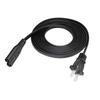 8.2ft Power Cord Replacement for Marshall Woburn III Speaker 2 Prong AC Power Cord Cable view 3
