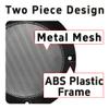 bociloy 2PCS 4 Black Speaker Grill Covers, Round Metal Mesh Guard Protectors, Universal Decorative Grille with ABS Plastic Frame for DIY Home Speaker Car Audio Stereo Woofer Subwoofer view 4