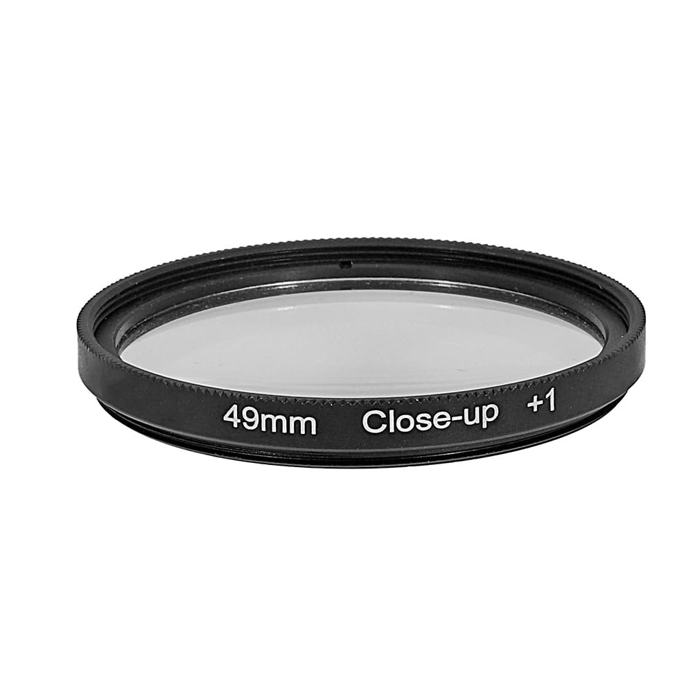 LingoFoto +1 Close-up Lens Filter 37/39/40.5/43/46/49/52/55/58/62/67/72/77/82/86mm Macro Close-up Lens Filter+1 (49mm)