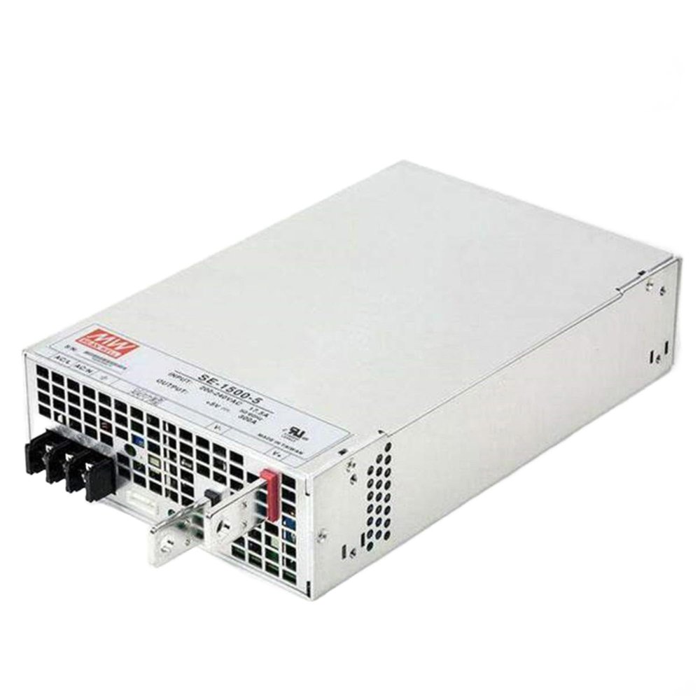 DynMach SE-1500-5 5V 300A 1500W Industrial High Current Power Supply - Reliable for Demanding Applications: Robotics, Automation, and Battery Charging Solutions.