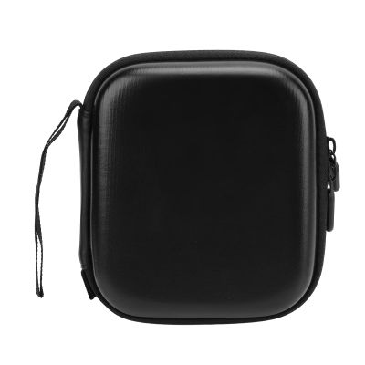 Action Camera Carrying Case,GO 3S Action Camera Storage Bag Hard Shell Protective Case PU Leather Black for Travel Home