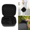 Action Camera Carrying Case,GO 3S Action Camera Storage Bag Hard Shell Protective Case PU Leather Black for Travel Home view 3