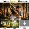 Action Camera 1080P Recording Wide Angle Lens Pet Collar Camera Compact Powerful for Outdoor Adventure view 3