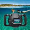 Action Camera Underwater Dome Port for 30M Underwater Photography Dual Handle with Protective Cover view 2
