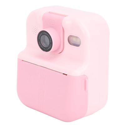 Kids Video Camera, Instant Print 2.4 Inch Screen Selfie Digital Camera with 1080P Videos Portable Travel Camera for Boys Girls Age 3-12, Photo Sticker, Continuous,