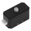 Acouto Camera QR Plate Base, Quick Release Plate Adapter Lightweight Aluminum Alloy Anti Slip Mat for Osmo Action, Dual Interface Design with Universal 1/4 Inch Screw Port, view 4