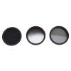 Akozon Camera Filter Kit ND8 CPL GND Filter Set High Definition Coating Design Aluminum Alloy for DSLR Photography (52mm) view 1
