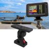 DirectNine Basics Fish Finder Mount Base, 360 Degree Rotation, Universal Marine Electronic Fish Finder Mount, Black view 2