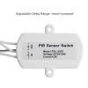 GOTOTOP for LED USB Interface PIR Motion Sensor Detector Energy Saving Motion Activated Lighting (White) view 3