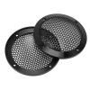 2PCS 92mm Iron Aluminum Round Speaker Mesh Cover Grille Protector with 8 Screws, Suitable for Home Theater Car Speaker, Sound Box, RV, Boat view 1