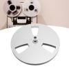 1/4 7 Inch Empty Tape Reel, Aluminum Alloy, 3 Holes, Empty Tape Reel, Universal Application for Reel to Reel Tape Player (Silver) view 4