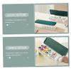 ARTIBETTER Box Desk Cord Organizer Cover for Easy Storage and Cables for Home Office and Travel Material Green view 4