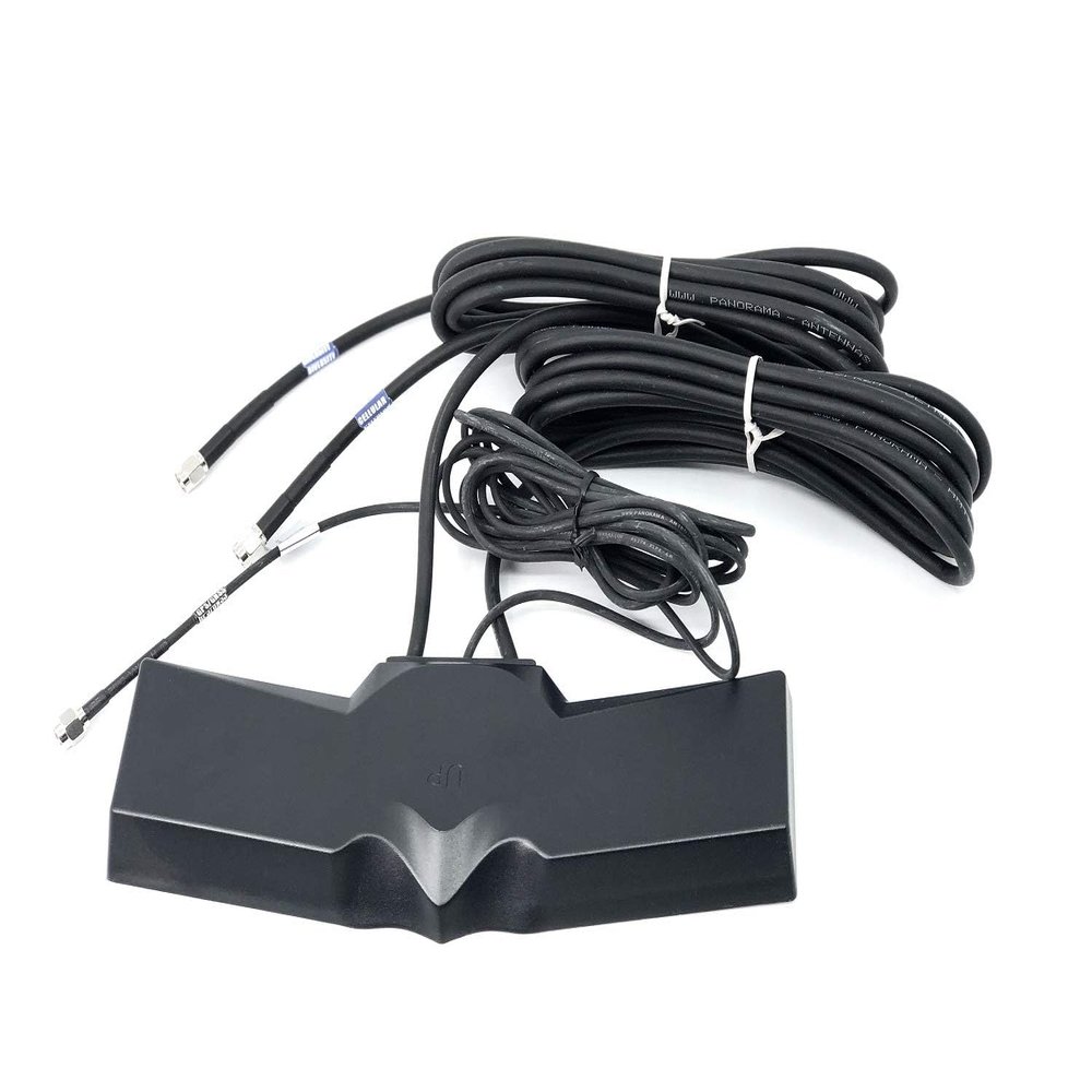 3in1 BAT Antenna - 2xLTE, GNSS, Adhesive Mount, 3m, Black - 6001200