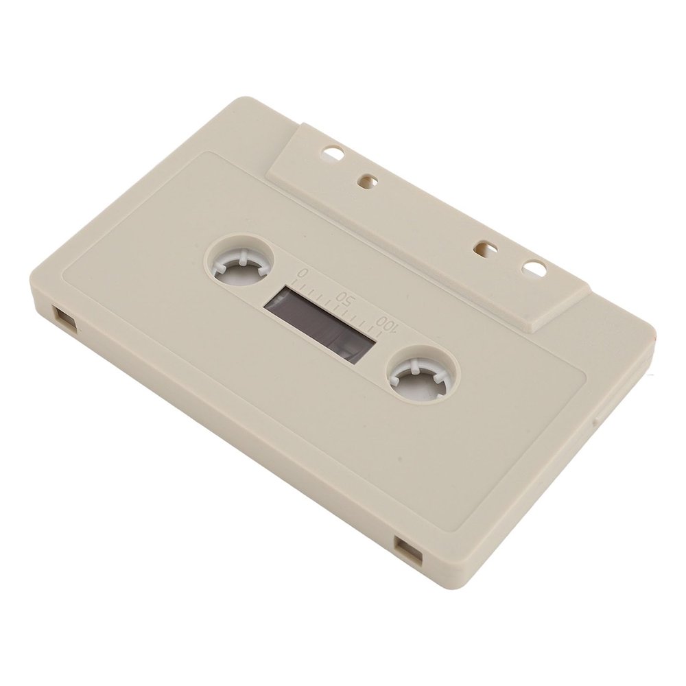 Blank Cassette Tape, Blank Dictating Audio Cassette Tapes, 45 Minute Recording Time for Lectures, Study, Music, Everyday Voice Recording (Grey)
