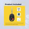 KEYS4LESS Replacement Keyless Remote Head Key Fob for Toyota RAV4 2017 FCC HYQ12BDP Part Number HYQ12BDP view 3