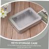 Angoily 8pcs Tinplate Usb Drive Organizer Box Desktop Storage Container for Cables Jewelry Accessories Lightweight and Tight Lid Closure view 4