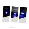 ASAKKURA 4pcs Led Decorative Atmosphere Lights for Car Usb Vehicle Light Soft Matte Shades Day Night Safety Enhancement view 4