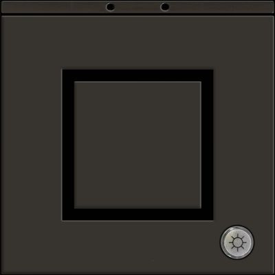 Alpha Communications BLM333B Series QwikBUS Speaker/Microphones Module (for Modular Door Stations), Brown; Used with QwikBUS Type S.T.R. 2/4 Wire Bus Station Only and Modular Style Panel(S)