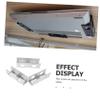 Space-Saving Laptop Holder Under Desk No Drill Laptop Mount Stand Portable Rack view 4