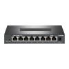 BAISULI Business Ethernet switches TL-SG2008D Cloud Switching 8-Port Full Gigabit W+e+b Network Management Cloud Management Switch Network Cable Splitter(with U.K Insert Head) view 1