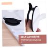ARTIBETTER Self Adhesive Drawer Handles Pulls Easy to Apply for Cabinet Dresser Closet Window Door Black Handles Set of 4 No Drilling Required view 2