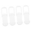 6pcs Privacy Cover Decorative Webcam Cover Slide Sliding Web Cover Shutter Protective Covers Laptop Privacy Covers Webcam Cover Abs White view 1
