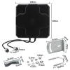Kaunosta 4G LTE 22dBi Outdoor Dual Polarization Long-Range Directional N Male Panel Antenna with 1ft Cable for WiFi Router Wireless Network Security IP Camera Video view 2