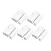 Gadpiparty 5pcs Door and Window Sensor Alarm System High-Pitch Security Chime Easy to Install Lightweight and Portable Home Protection Device
