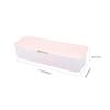 Angoily Multi- Cable Organizer Box Charging Cord Management Storage for Pink Cover to Keep Cables Tidy and Access view 2