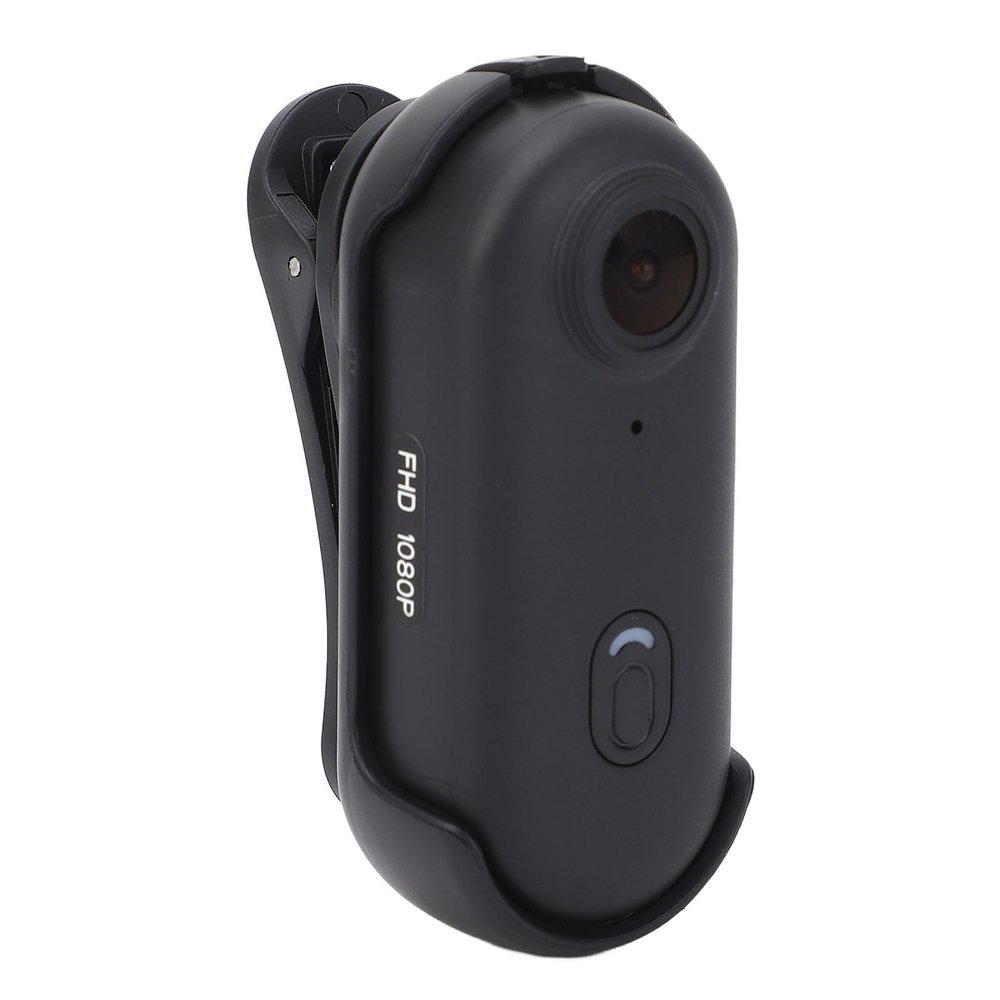 Fabater Cat Collar Camera, 1080P HD Thumb Action Camera for Video Records, 120 Degree Wide Angle Dog Collar Camera Pet Supplies, Mini Body Camera for Traveling Fishing Cycling