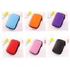 Angoily Multi-use Earphone Storage Bag USB Cable Organizer Pouch for Travel High-Durability Eva Case for Earphones Cables and Accessories Black view 2