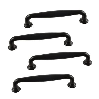 TOBBOMEY 4pcs Pulls for Cabinet Handles Knobs Storage Kitchen Cabinet Door Handles