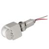 LED Outdoor 180 Degree Infrared Sensor Wall Light Switch Gray for Home view 4