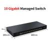 BAISULI Business Ethernet switches 12 Port 10G SFP+ Ethernet Switch,L3 Managed 10000Mbps Optical Network Switch view 2