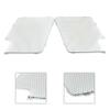 BACAR Cnwaga3 Aluminium Front Speaker Grill Mesh Cover Replacement Chrome for Honda GL1500 88-2000 view 4