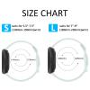 3 PACK Sport Band Compatible with Fitbit Sense 2 / Versa 4, Classic Soft Straps for Fitbit Sense / Versa Smart Watch (Small, Light Purple/Light Cyan/Apricot Pink) view 3