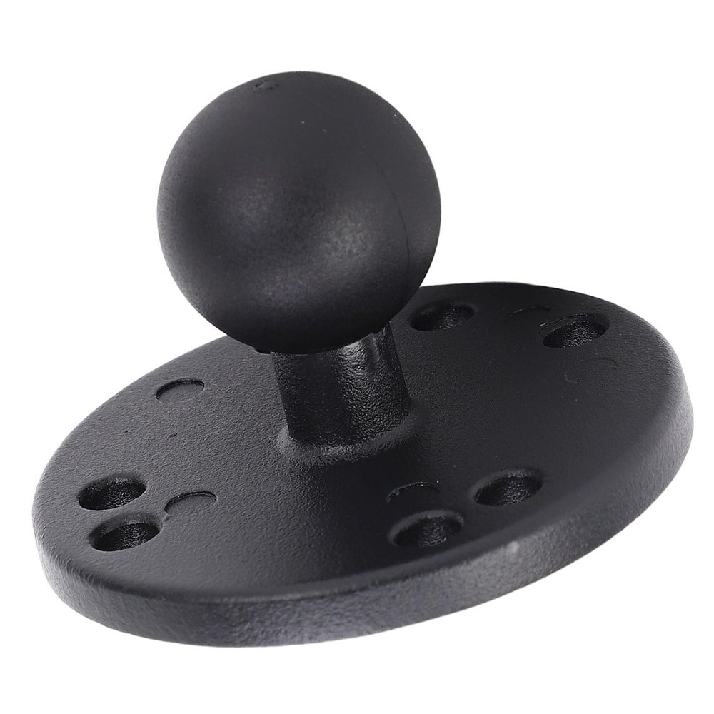 Keenso Aluminum Alloy Ball Mount Base for, RAM, BRCOVAN, Universal Fit with AMPS Hole, Ideal Support for Electronic Devices
