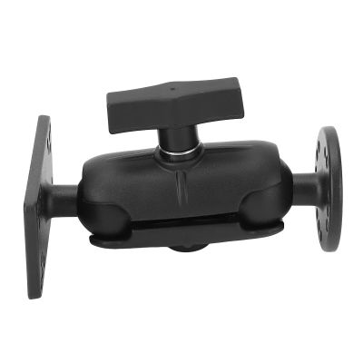 Marine Grade Aluminum Alloy Fish Finder Mount with Rubber Ball for 7, 5 DI, SI