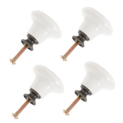 Angoily Fine Craftsmanship Ceramic Knobs Safe Material Easy to Use Install Suitable for Cabinets Dressers