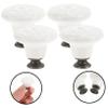 Angoily Fine Craftsmanship Ceramic Knobs Safe Material Easy to Use Install Suitable for Cabinets Dressers view 3