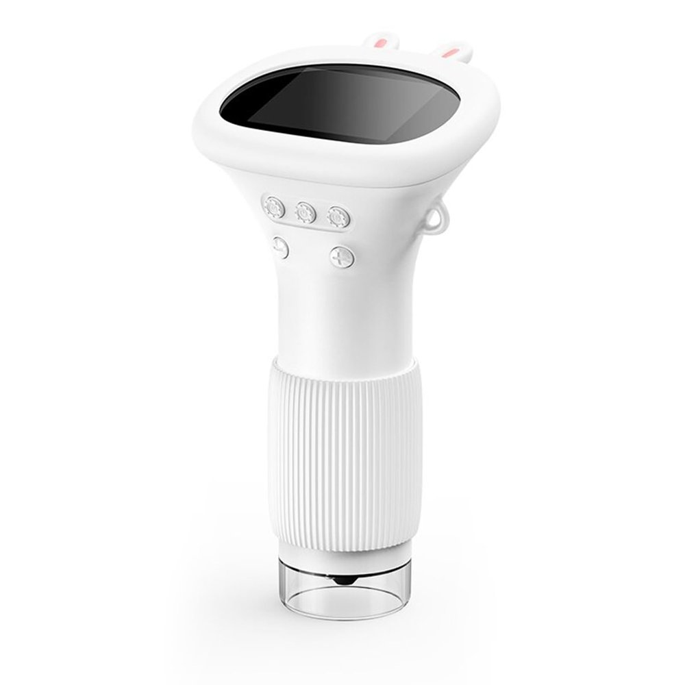 2in Screen Handheld Microscope 2MP 100 to 1000X Zoom Portable Tool Microscope Tool Microscope Portable Microscope Handheld Microscope 2in Screen for Educational Exploration (White)