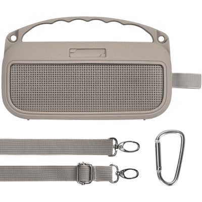 Lebakort 2nd Gen Silicone Cover Compatible with Bose SoundLink Flex 2nd Gen/Bose SoundLink Flex Portable Speaker (Sandstone Cover)