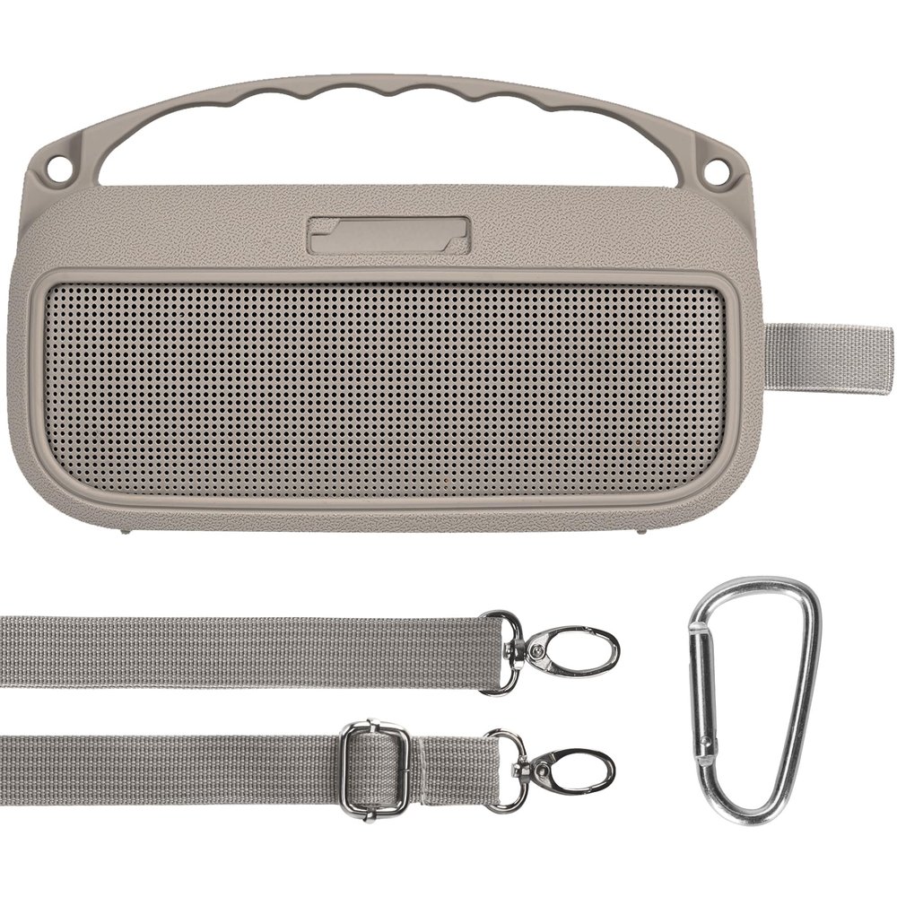 Lebakort 2nd Gen Silicone Cover Compatible with Bose SoundLink Flex 2nd Gen/Bose SoundLink Flex Portable Speaker (Sandstone Cover)