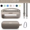 Lebakort 2nd Gen Silicone Cover Compatible with Bose SoundLink Flex 2nd Gen/Bose SoundLink Flex Portable Speaker (Sandstone Cover) view 2