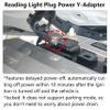 Dashcam Power Adapter 16 Pin (Model B) Custom for Select Honda Models (e.g., Pilot, Ridgeline),Hide The Wires, Connects to Overhead Console(Hidden) view 3