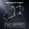 NEEWER Cage for fp/fp L, Metal Camera Cage with EVF-11 Support, 1/4" & 3/8" Threads, Arca Type Quick Release Plate, Ergonomic Silicone Grip Compatible with Sigma fp fpL DJI RS 4 Pro Gimbal, CA132 view 4