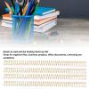 Baxnore 100PCS Binding Coil, Binding Spiral Sheet Coil, Spiral Binding Machine, Heavy Duty Binding Coils, Plastic Binding Coils for Office Documents (Gold) view 3