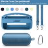 Lebakort 2nd Gen Silicone Cover Compatible with Bose SoundLink Flex 2nd Gen/Bose SoundLink Flex Portable Speaker (Blue Dusk Cover) view 2